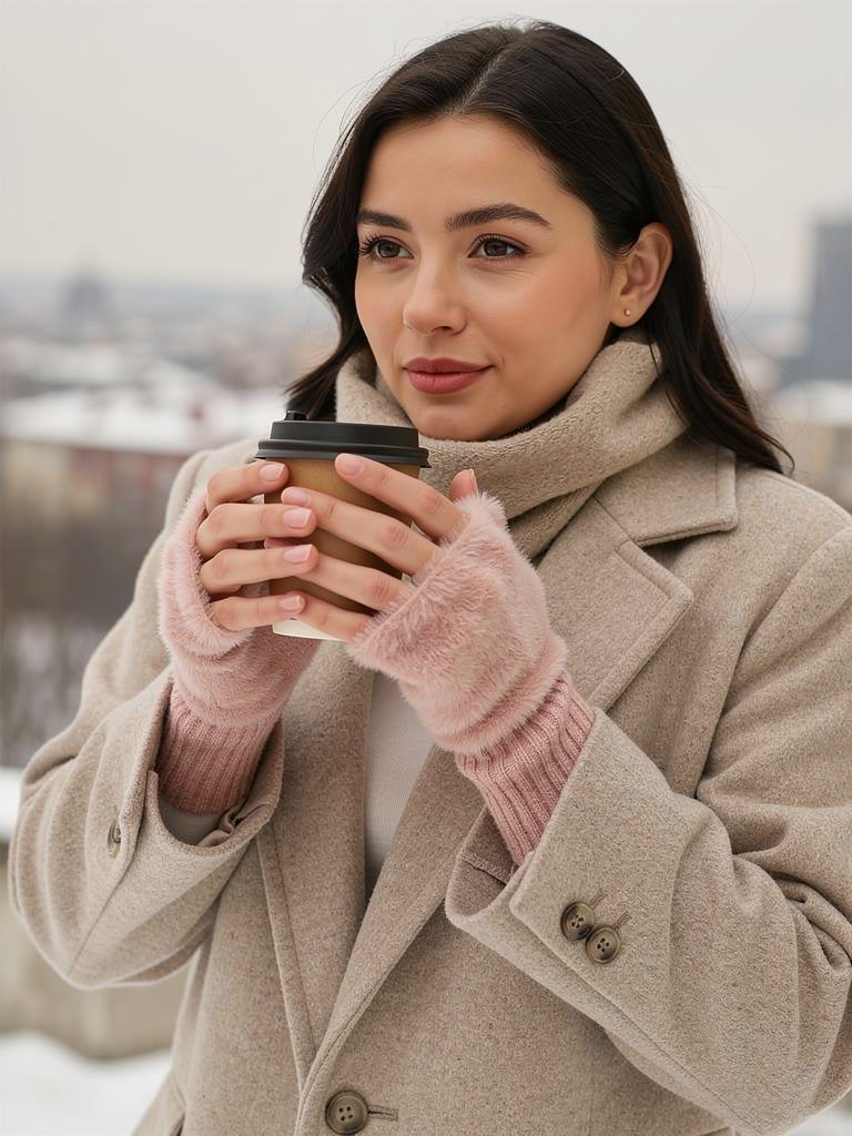 SORIA | WARME HALBFINGERHANDSCHUHE