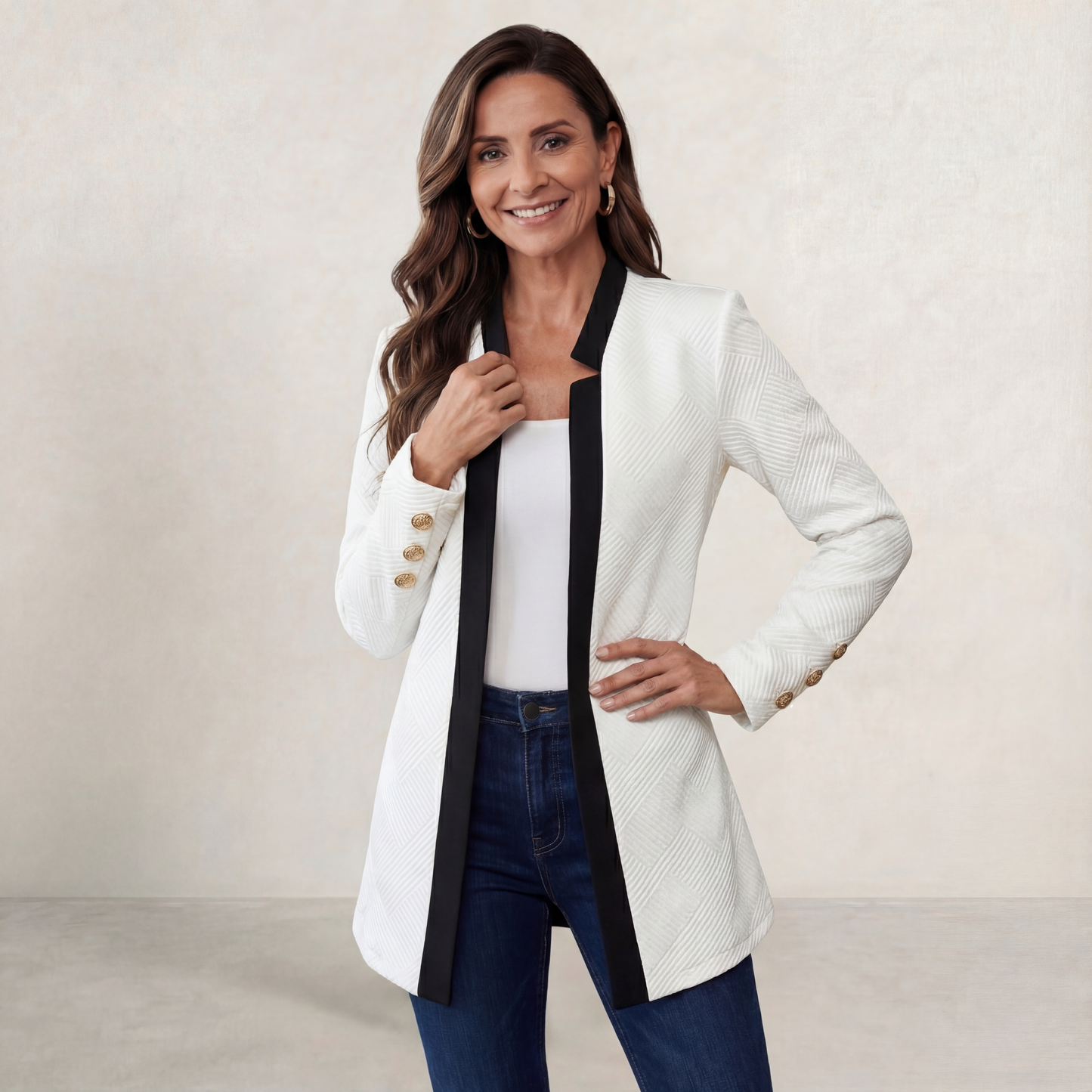 ZALIA | LUXURIÖSER COLORBLOCK-BLAZER