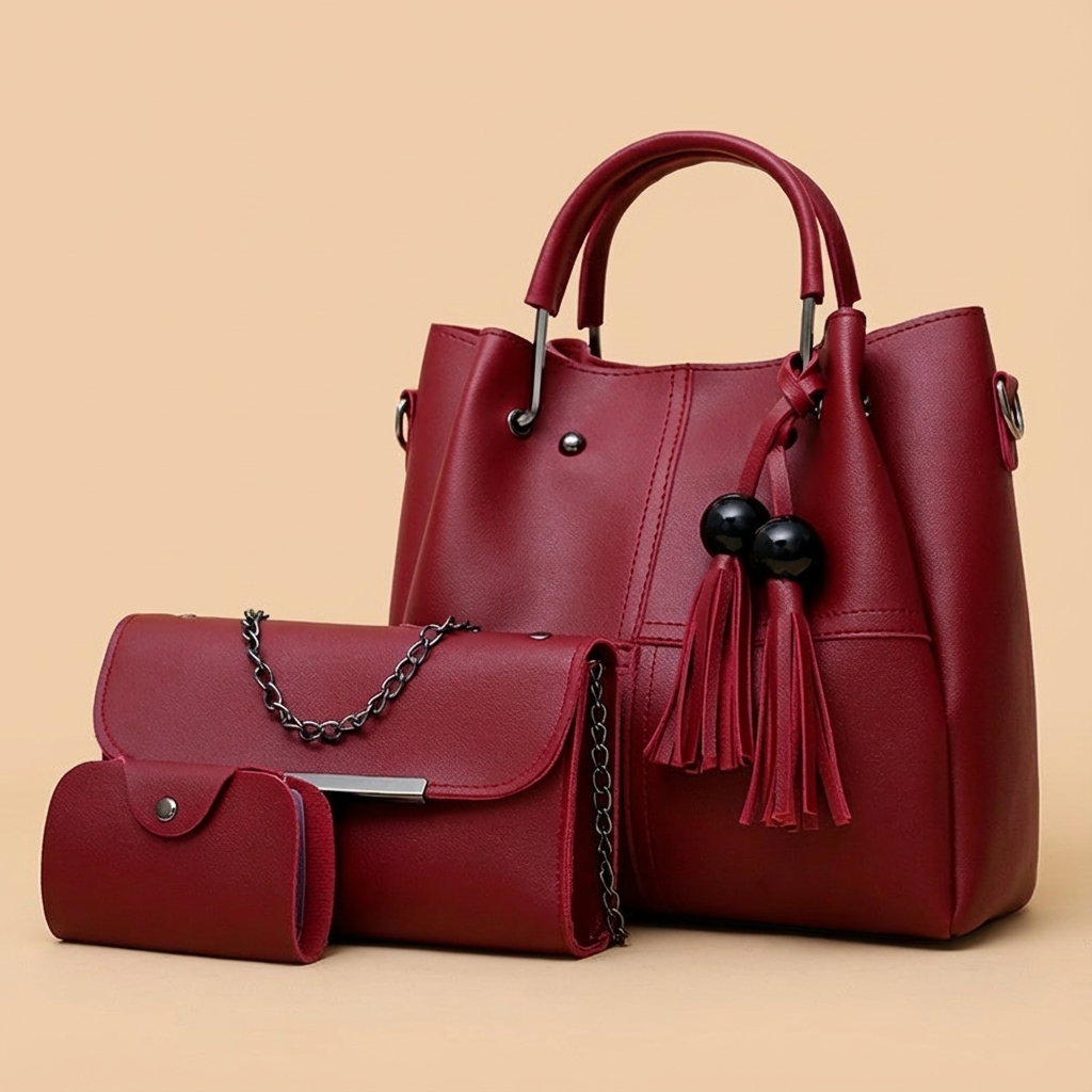 SANDRA | LUXURY 3-PIECE BAG
