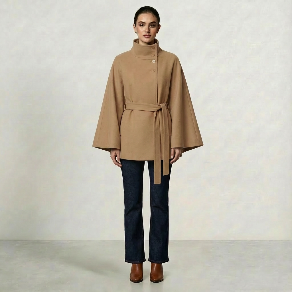 ERIS | ELEGANTER MANTEL MIT WEITÄRMELN