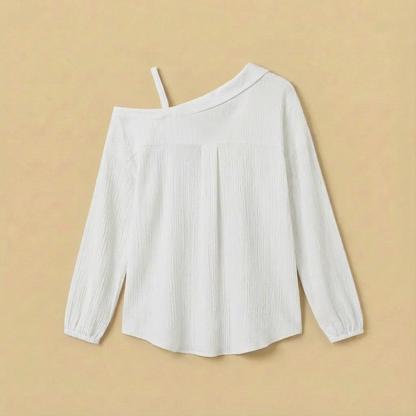 THELMA | STYLISH OFF-SHOULDER SHIRT
