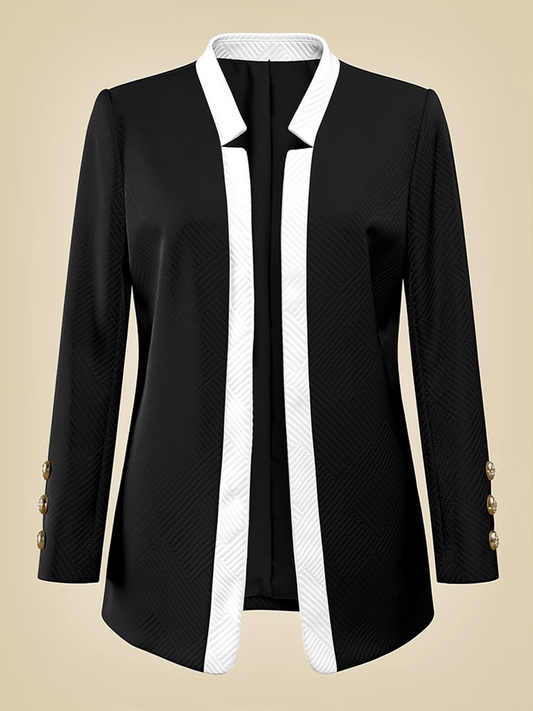 ZALIA | LUXURIÖSER COLORBLOCK-BLAZER