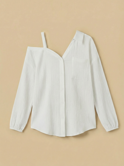 THELMA | STYLISH OFF-SHOULDER SHIRT