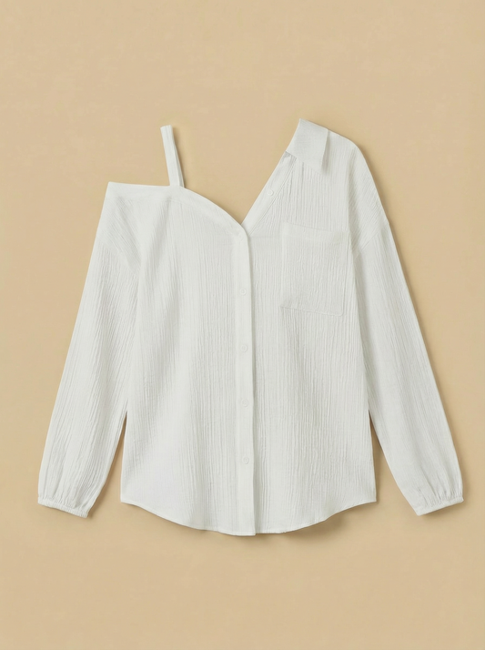 THELMA | STYLISH OFF-SHOULDER SHIRT