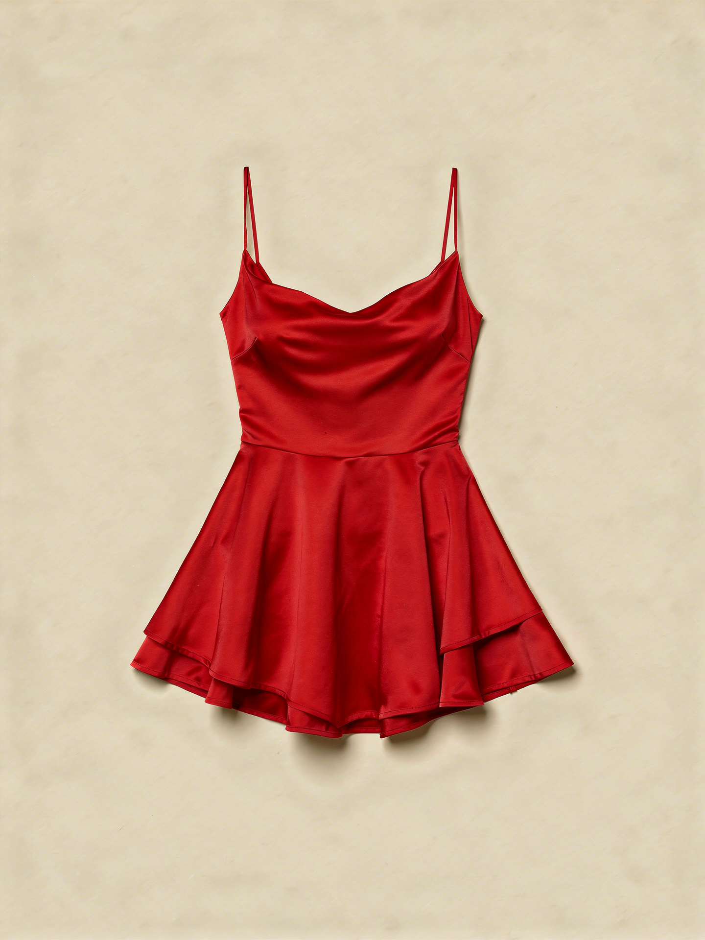 EMILIA | RÜCKENFREIES KLEID AUS SATIN