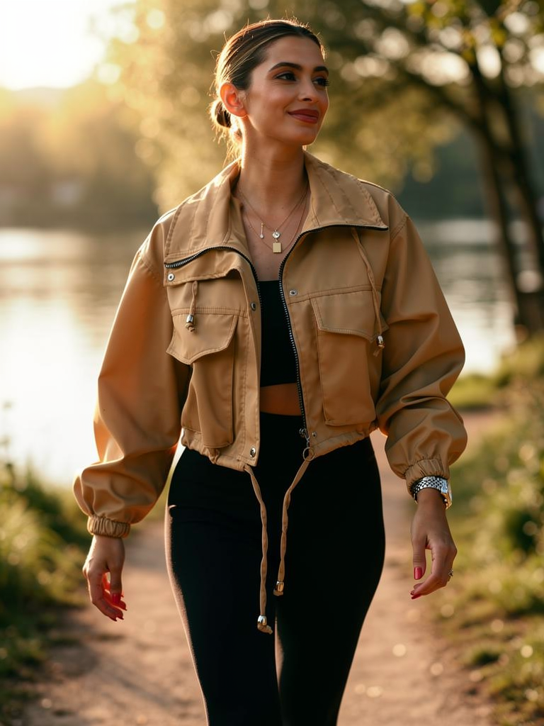 SALMA | KURZER TRENCHMANTEL