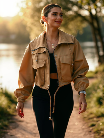 SALMA | KURZER TRENCHMANTEL