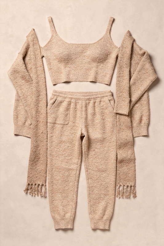 ATHENA | 3-TEILIGES FLEECE-LOUNGEWEAR-SET