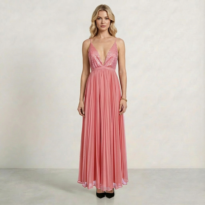 ERILIA | ELEGANTES PAILETTENKLEID
