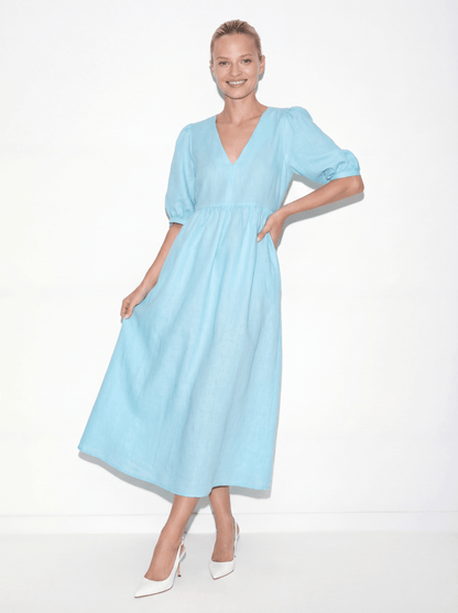 ANNET | AZURE DREAM SUMMER DRESS - Aurelia Boutique