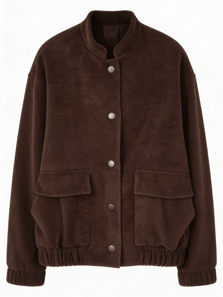 ARTEMIS | BROWN CORDUROY JACKET - Aurelia Boutique