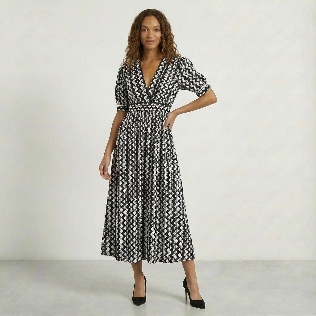 LUNA | ELEGANTES VINTAGE-KLEID