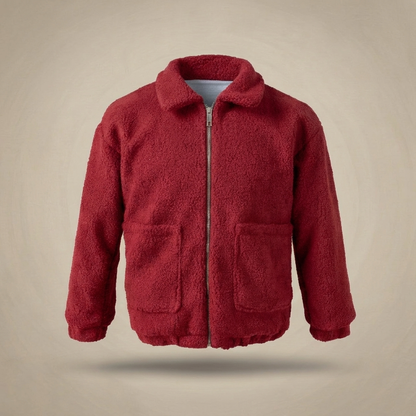 THALYA | DICKER PLÜSCHMANTEL