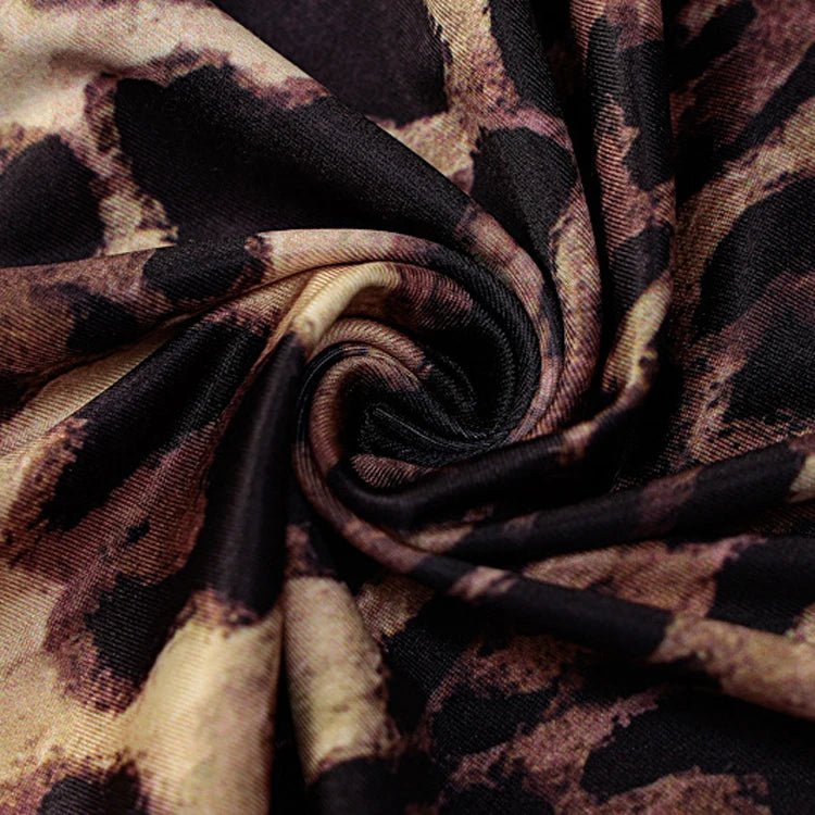 CALYPSO | ELEGANT LEOPARD DRESS - Aurelia Boutique