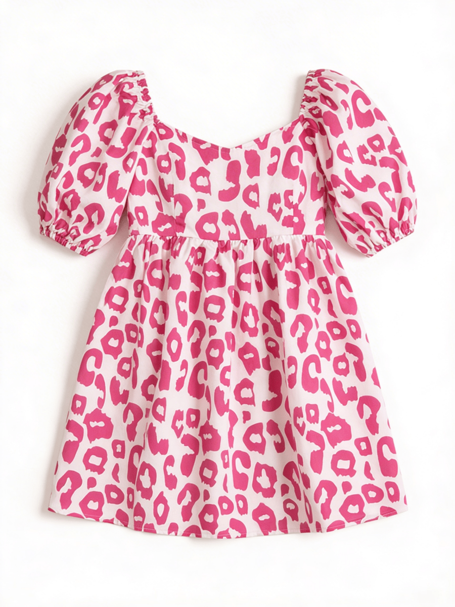 CHRYSA | SUMMER LEOPARD DRESS - Aurelia Boutique