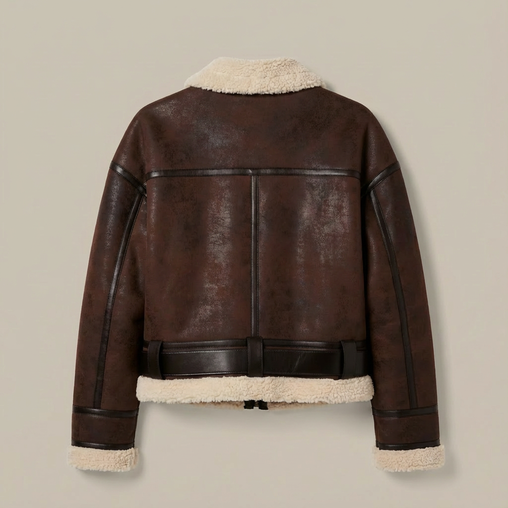 NAVIA | JACKE AUS LAMMLEDER