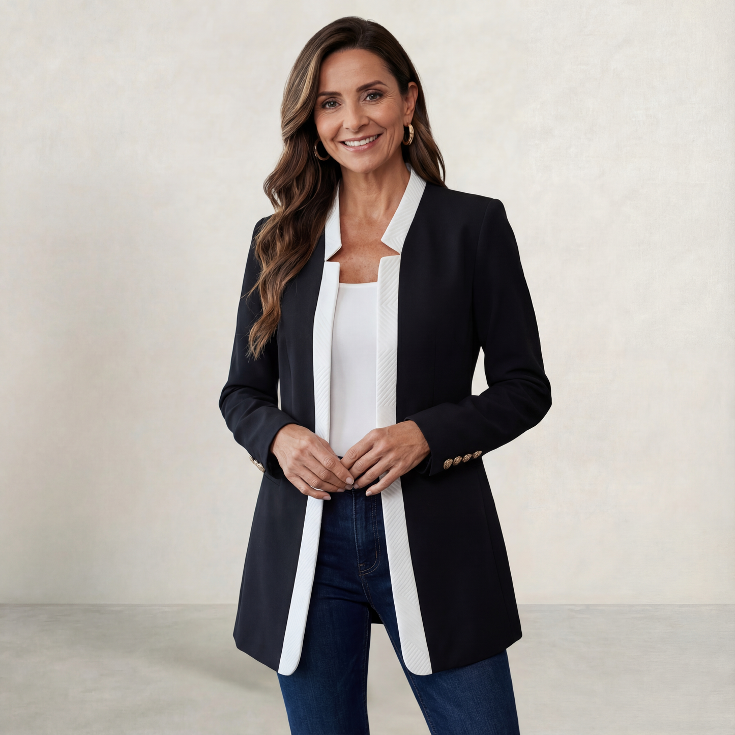 ZALIA | LUXURIÖSER COLORBLOCK-BLAZER