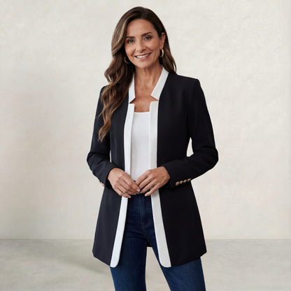 ZALIA | LUXURIÖSER COLORBLOCK-BLAZER