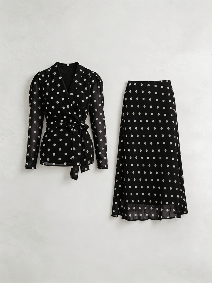 EUDORA | POLKA DOT SUMMER SET - Aurelia Boutique