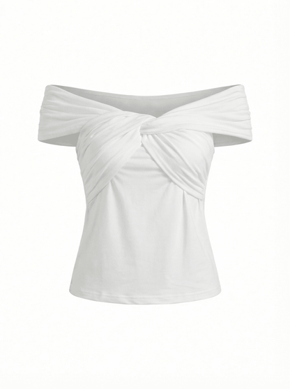 GALATEA | WHITE BLOUSE - Aurelia Boutique