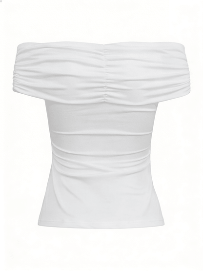 GALATEA | WHITE BLOUSE - Aurelia Boutique