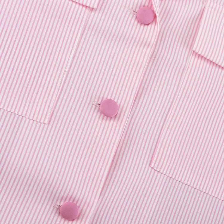 LUCIA - PINK ELEGANT SHIRT - Aurelia Boutique