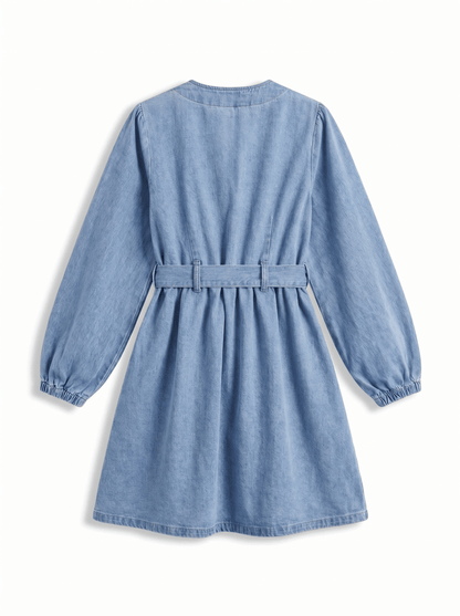 LYSIA | DENIM DRESS - Aurelia Boutique