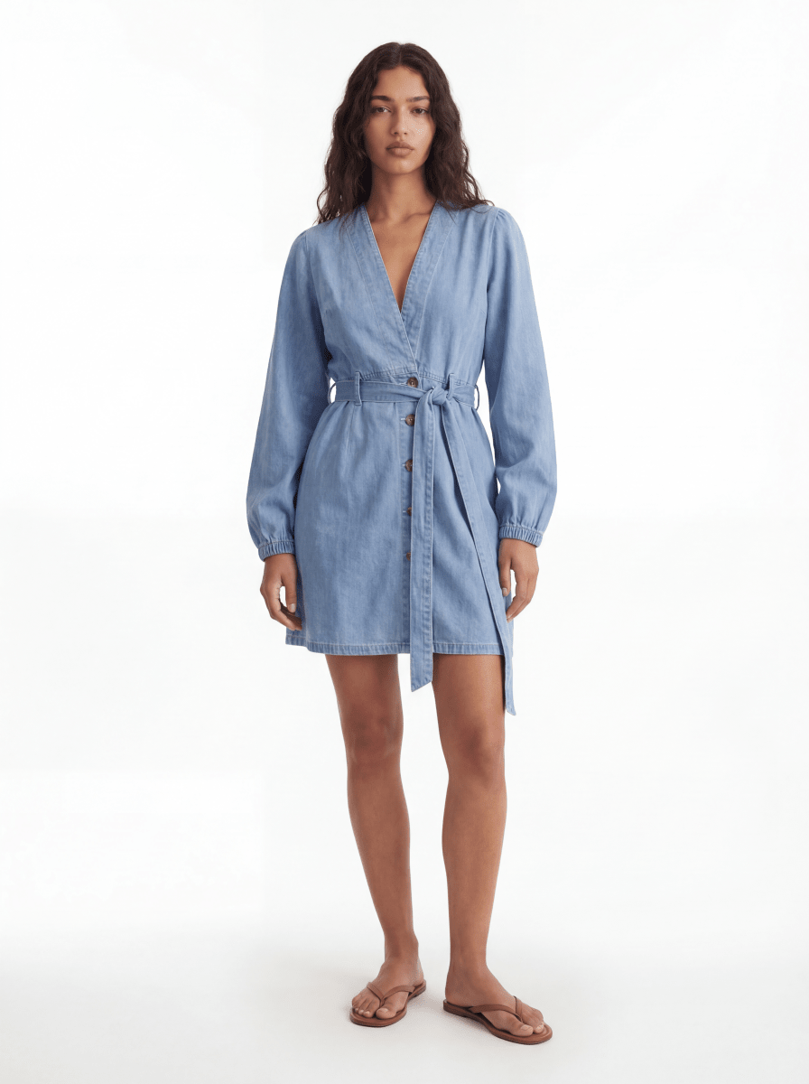 LYSIA | DENIM DRESS - Aurelia Boutique