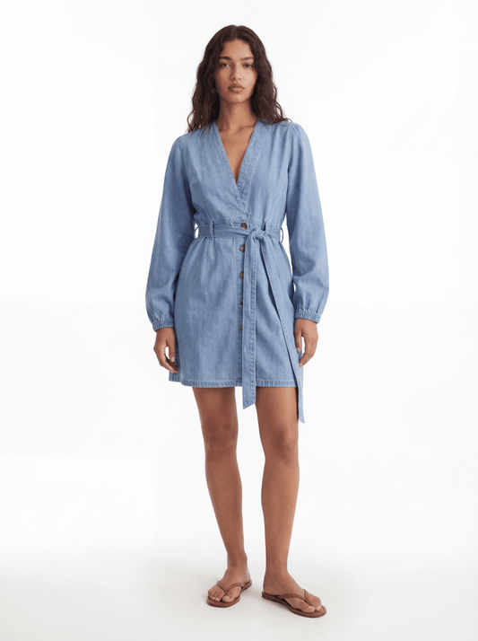 LYSIA | DENIM DRESS - Aurelia Boutique