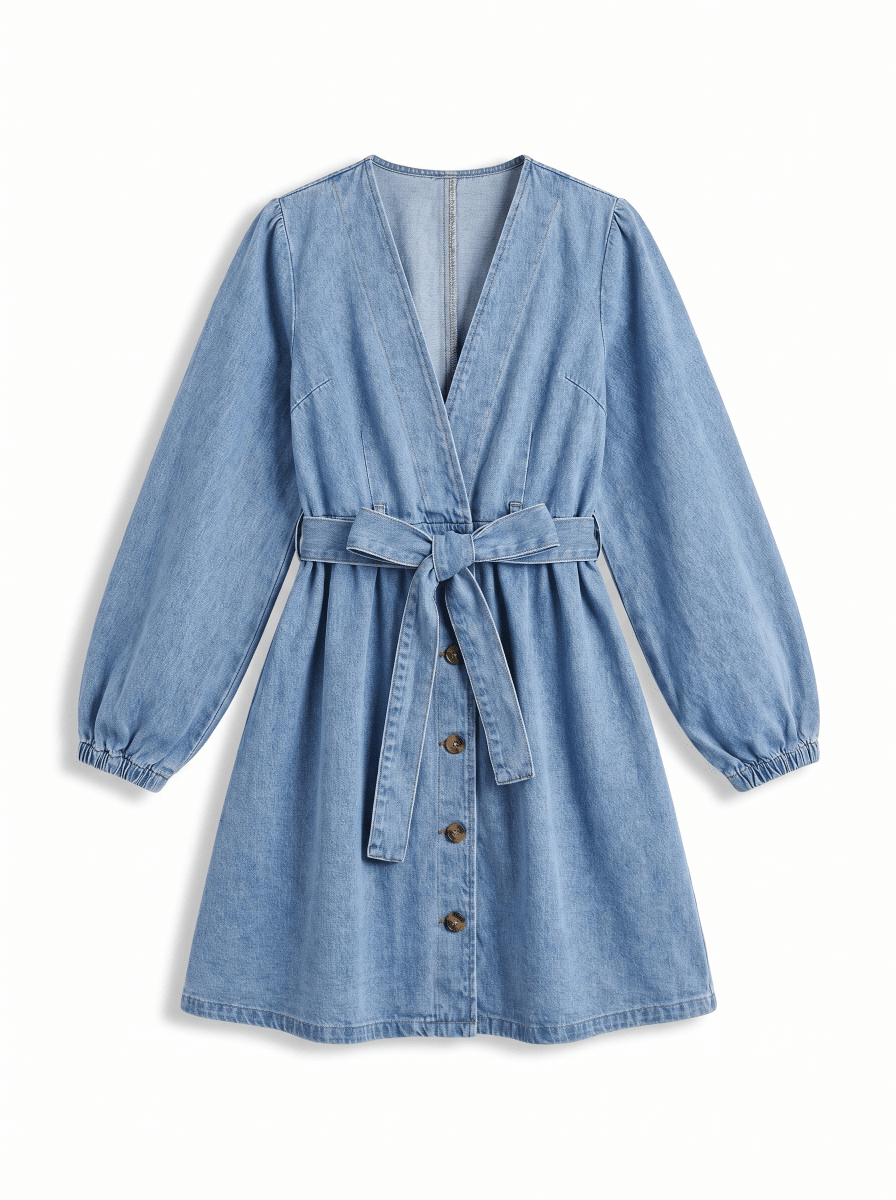 LYSIA | DENIM DRESS - Aurelia Boutique