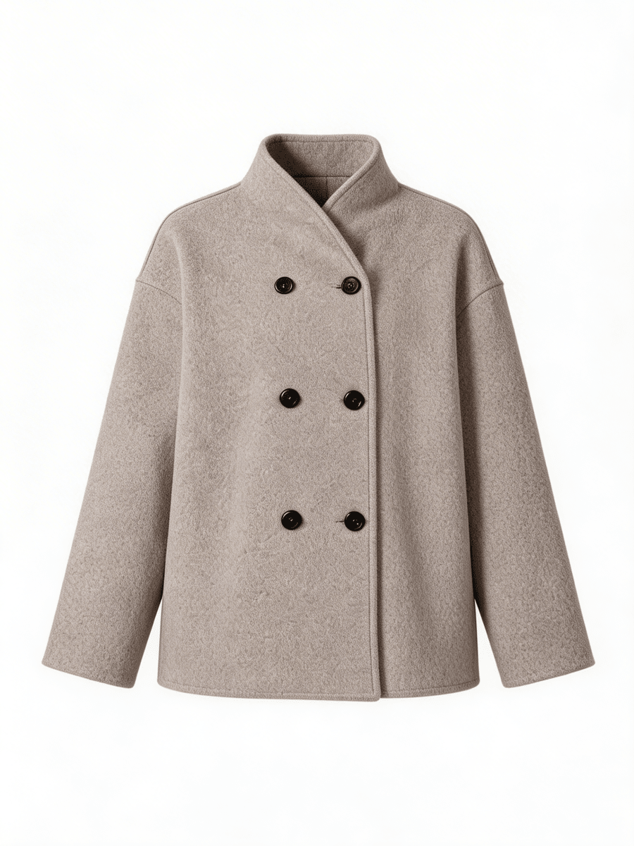 MEDEA | WOOL MINI COAT - Aurelia Boutique