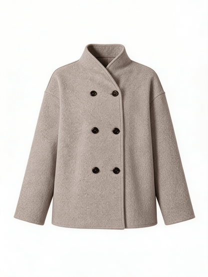 MEDEA | WOOL MINI COAT - Aurelia Boutique