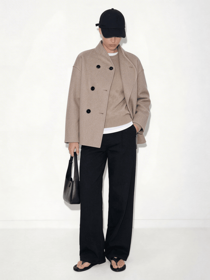 MEDEA | WOOL MINI COAT - Aurelia Boutique