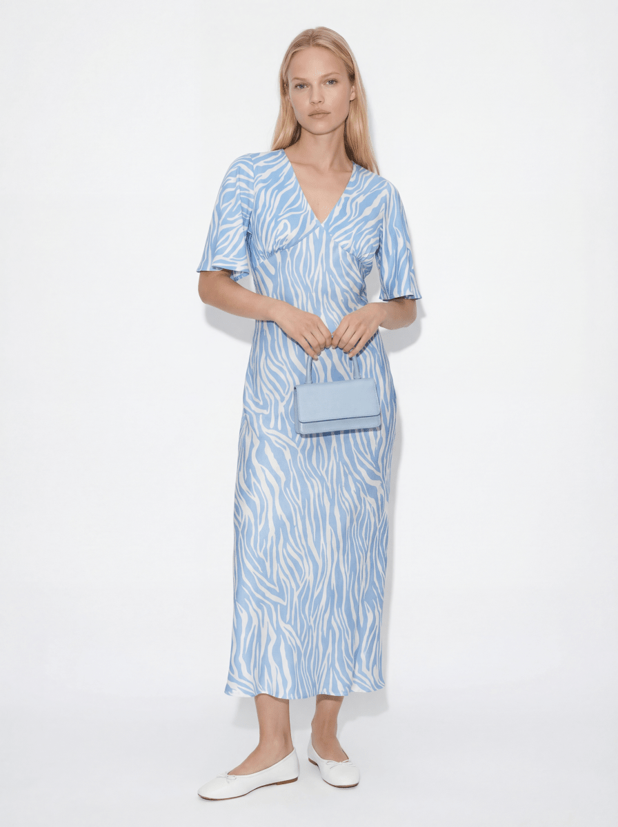 PHOEBE | SUMMER BABY BLUE DRESS - Aurelia Boutique
