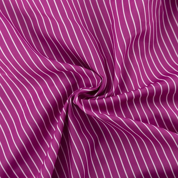 RHEA | PINSTRIPE ROSE SHIRT - Aurelia Boutique