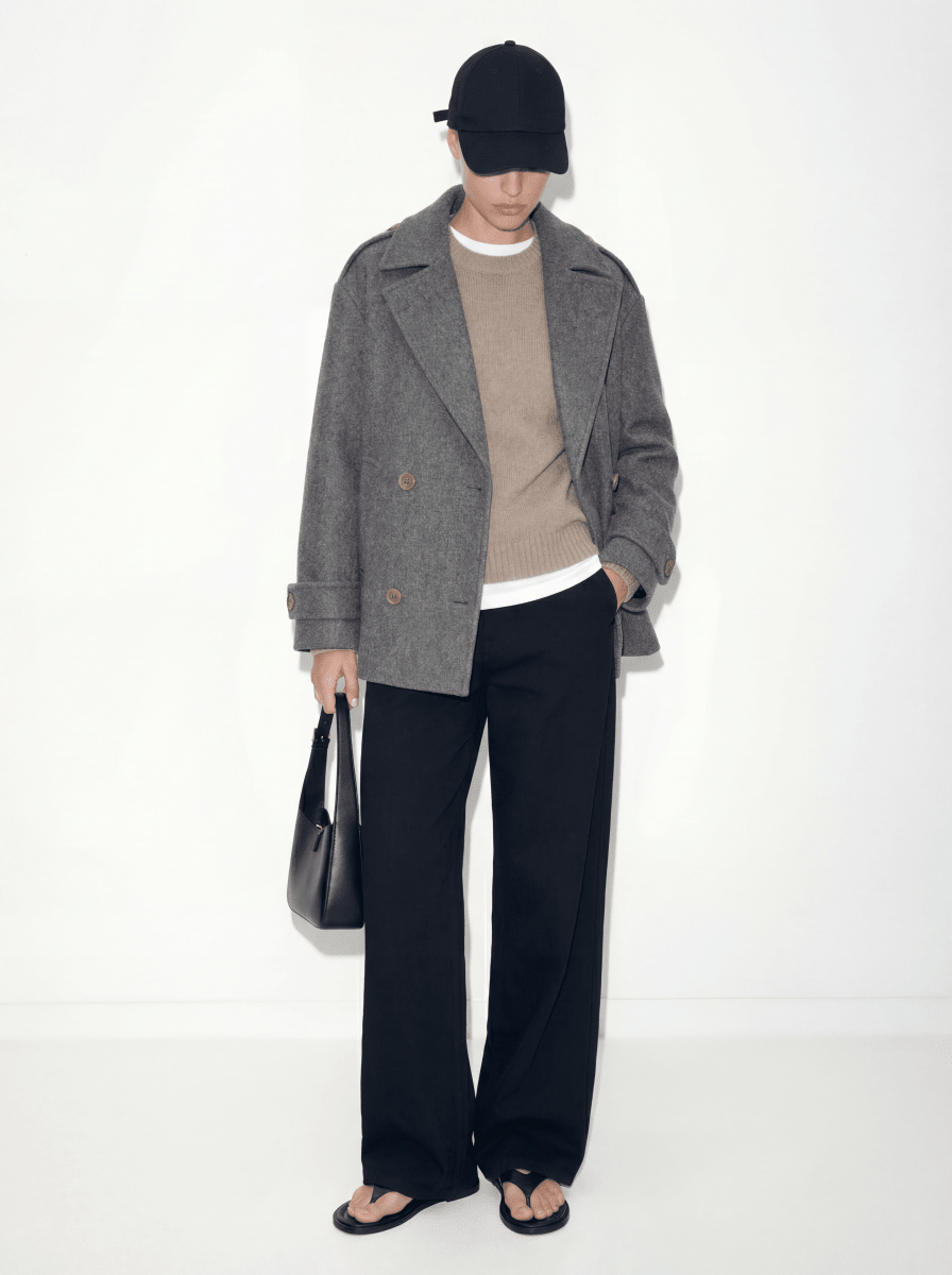 THEA | ELEGANT WOOL COAT - Aurelia Boutique