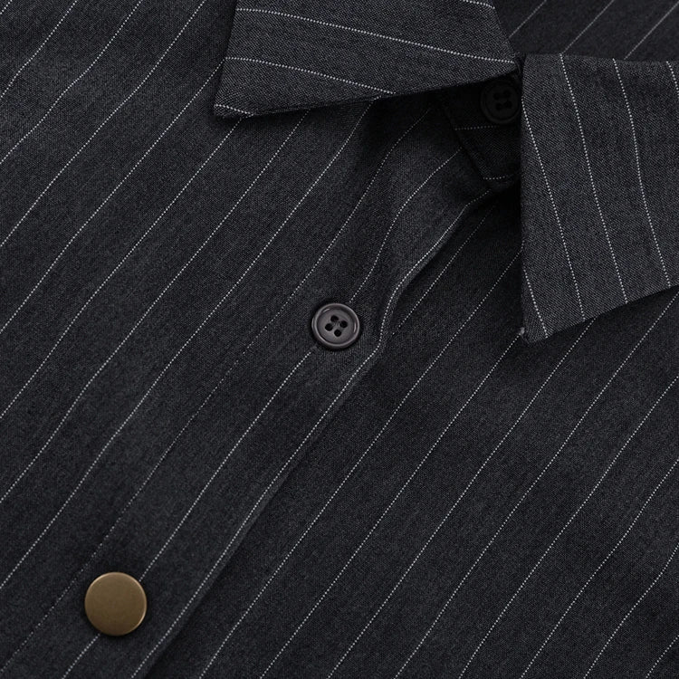 VESTA | ELEGANT PINSTRIPE SHIRT - PANTS SET - Aurelia Boutique