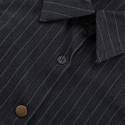 VESTA | ELEGANT PINSTRIPE SHIRT - PANTS SET - Aurelia Boutique